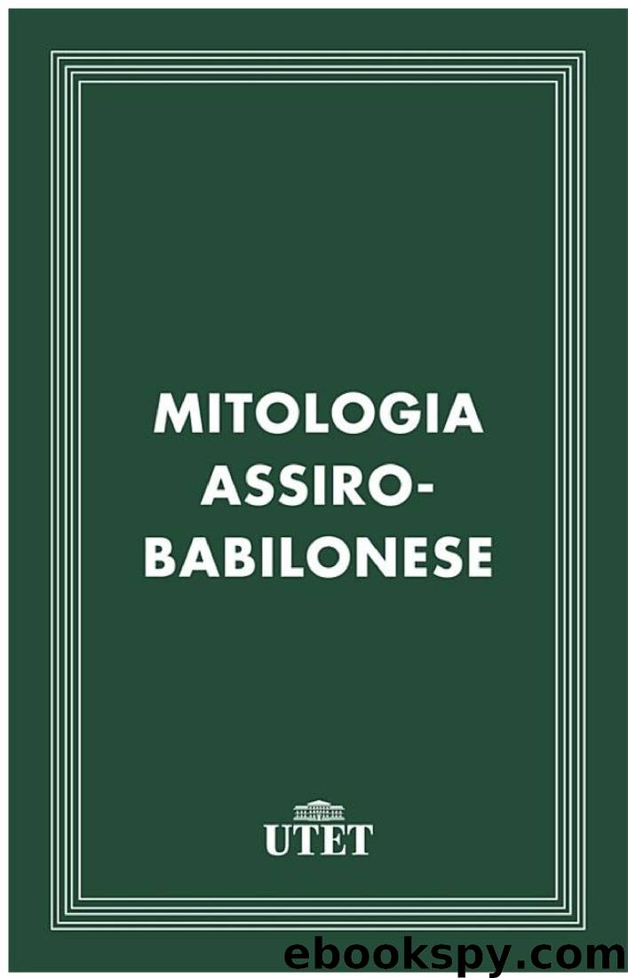 Mitologia assiro-babilonese by AA. VV