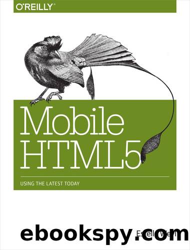 Mobile HTML5 by Estelle Weyl