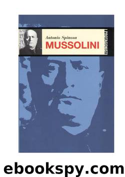 Mussolini by Antonio Spinosa