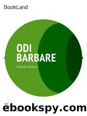 Odi barbare by Giosue Carducci