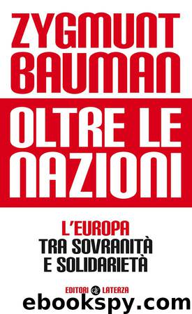 Oltre le nazioni by Zygmunt Bauman