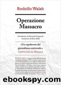Operazione Massacro (Italian Edition) by Walsh Rodolfo