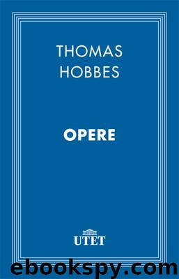 Opere by Thomas Hobbes