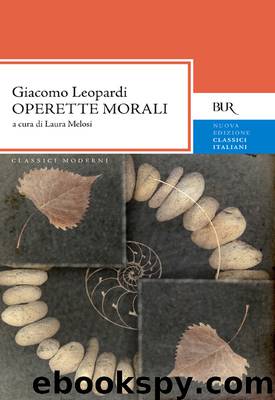 Operette Morali by Giacomo Leopardi