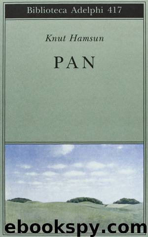 Pan by Knut Hamsun