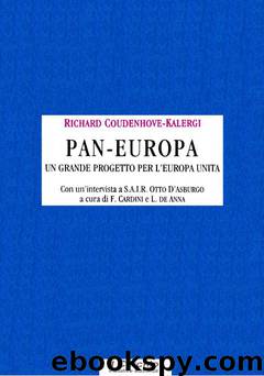 Pan-Europa by Richard Coudenhove-Kalergi