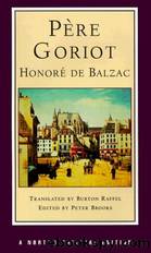 Pere Goriot by Honoré De Balzac