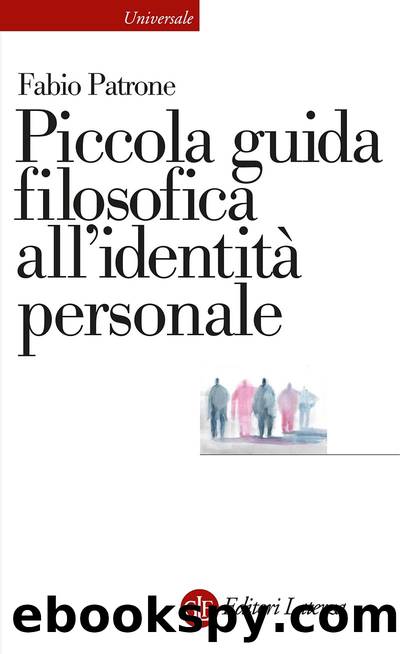 Piccola guida filosofica all'identitÃ  personale by Fabio Patrone