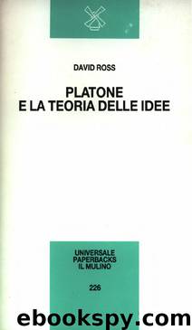 Platone e la teoria delle idee by David Ross