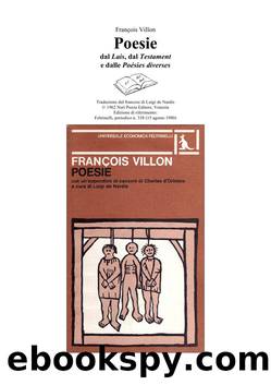 Poesie by Francois Villon