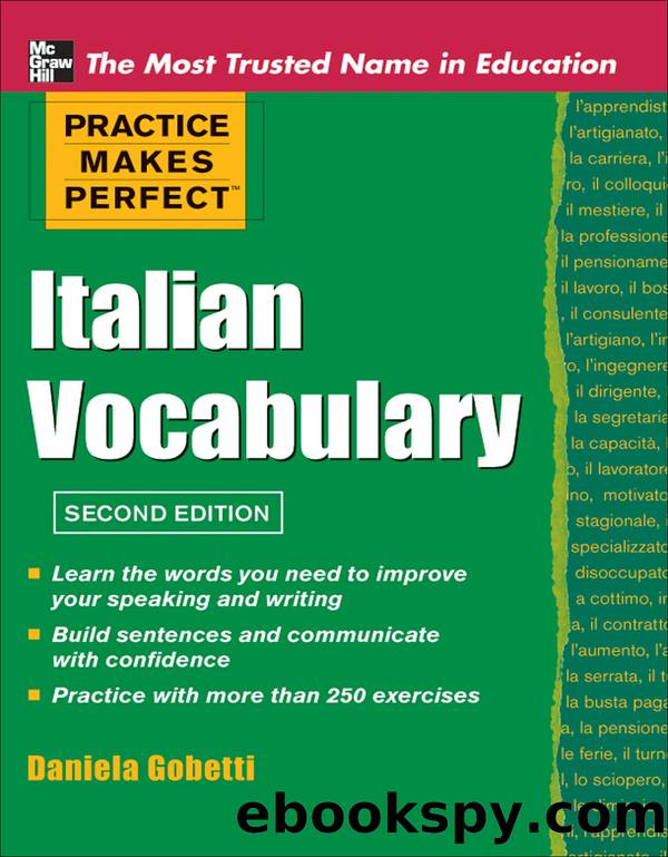 Practice Makes Perfect Italian Vocabulary by Daniela Gobetti