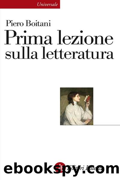 Prima lezione sulla letteratura by Piero Boitani