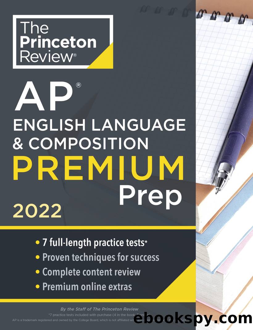 Princeton Review AP English Language & Composition Premium Prep, 2022 by The Princeton Review
