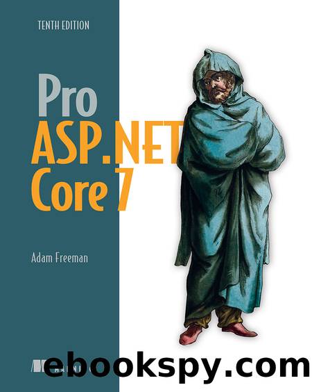Pro ASP.NET Core 7, Tenth Edition by Adam Freeman