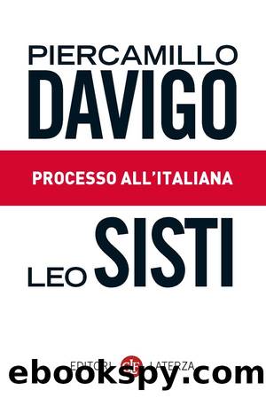 Processo all'italiana by Piercamillo Davigo & Leo Sisti;