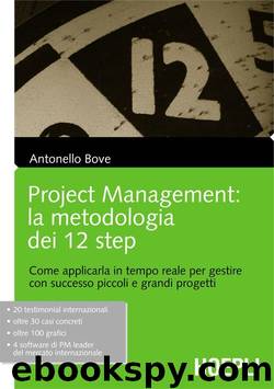Project management. La metodologia dei 12 step. Come applicarla in tempo reale per gestire con successo piccoli e grandi progetti by Antonello Bove