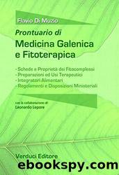 Prontuario di medicina galenica e fitoterapica by Flavio Di Muzio