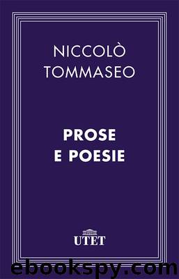 Prose e poesie by Niccolò Tommaseo