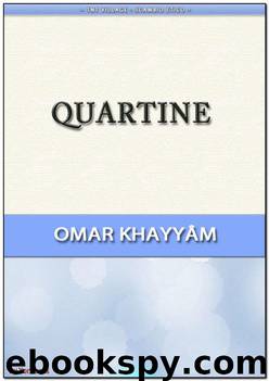 Quartine by Omar Khayyam