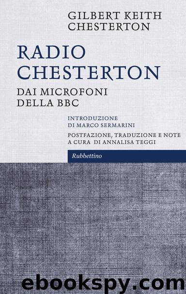 Radio Chesterton by Gilbert Keith Chesterton