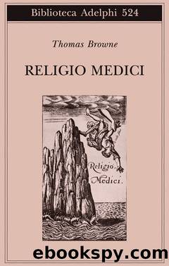 Religio medici by Thomas Browne