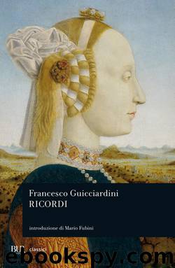 Ricordi by Francesco Guicciardini