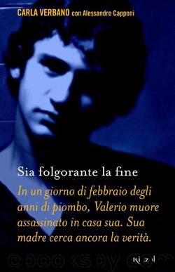 Sia folgorante la fine by Carlo Verbano
