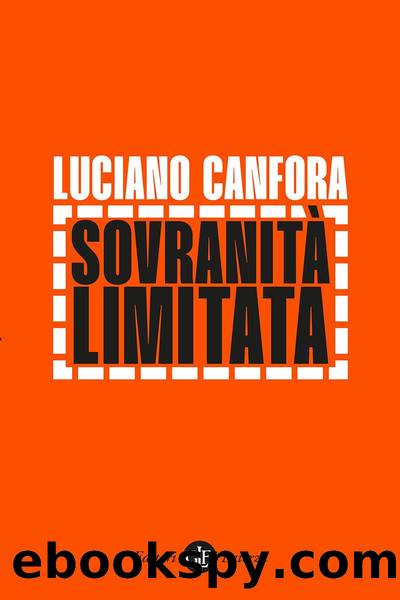 SovranitÃ  limitata by Luciano Canfora