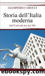 Storia dell'Italia moderna (Italian Edition) by Giampiero Carocci