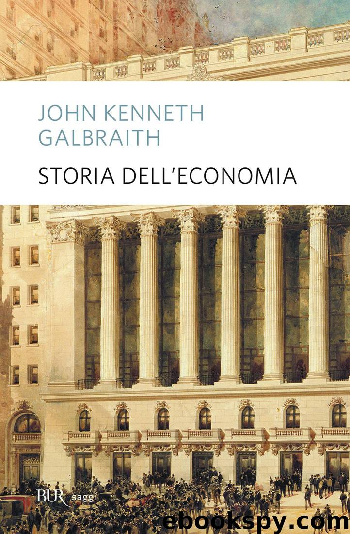 Storia dell'economia by John Kenneth Galbraith
