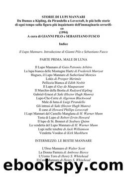 Storie di lupi mannari by Gianni Pilo & Sebastiano Fusco