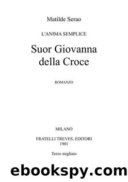 Suor Giovanna della Croce by Matilde Serao