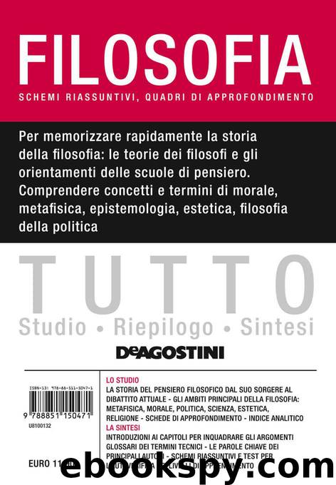 TUTTO - Filosofia (Italian Edition) by Aa. Vv