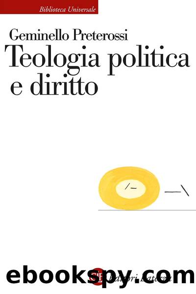 Teologia politica e diritto by Geminello Preterossi