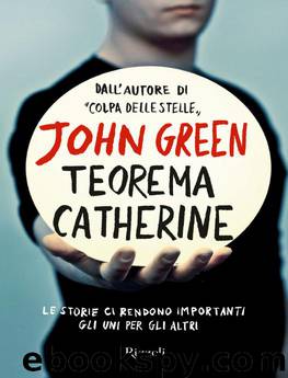 Teorema Catherine by John Green