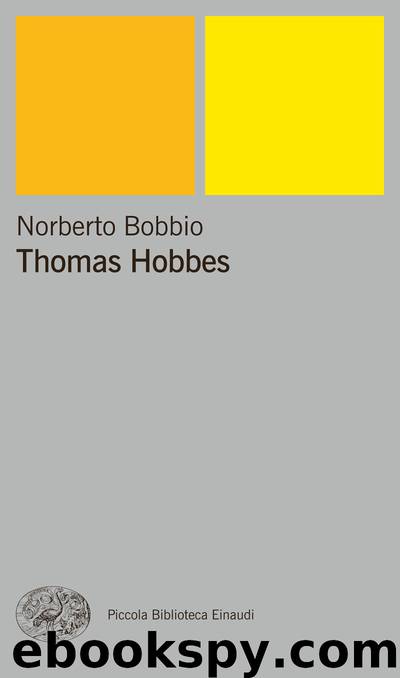 Thomas Hobbes (Einaudi) by Norberto Bobbio