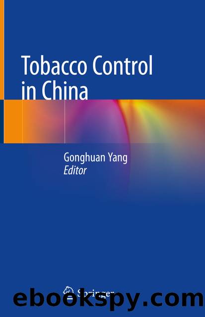 Tobacco Control in China by Gonghuan Yang