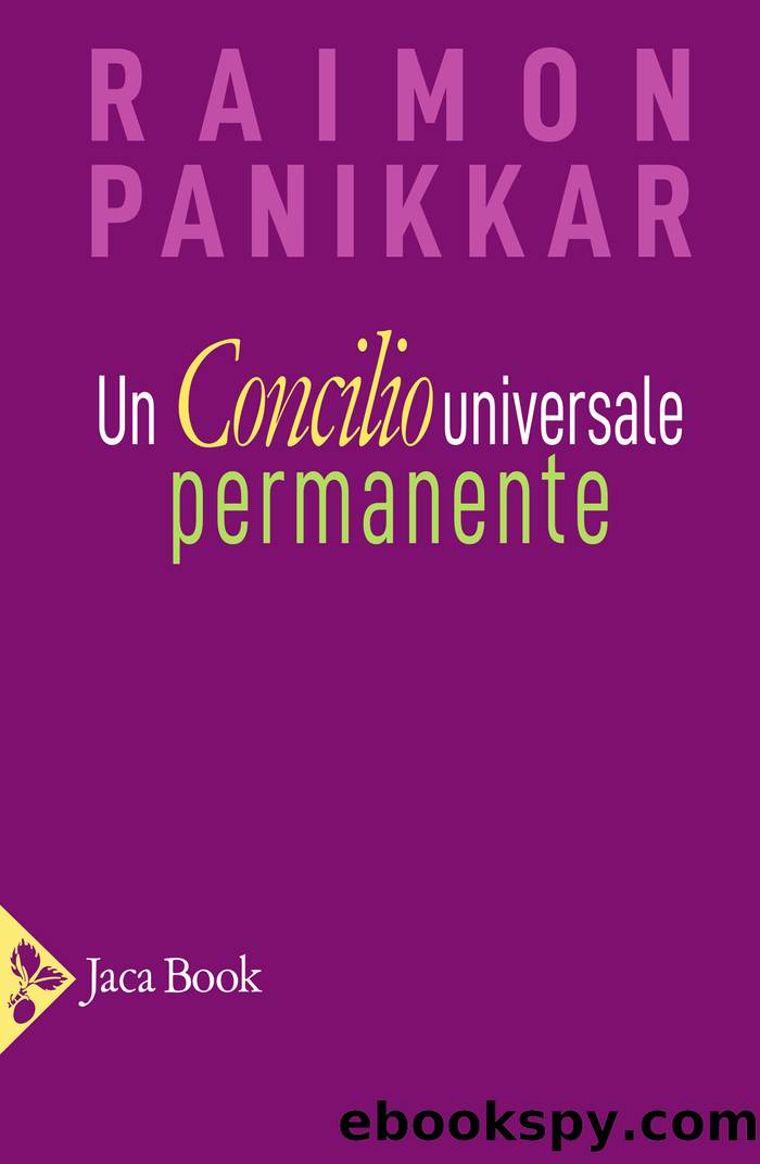 Un Concilio universale permanente by Raimon Panikkar