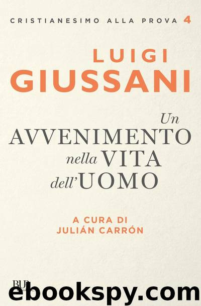 Un avvenimento nella vita dell'uomo by Luigi Giussani