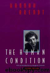 VITA ACTIVA - La condizione umana by Hannah Arendt