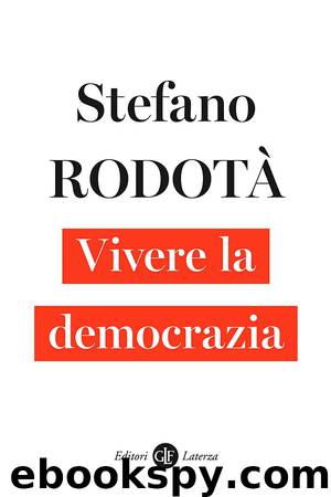 Vivere la democrazia by Stefano Rodotà