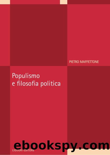 icerbox Maffettone Populismo by Unknown
