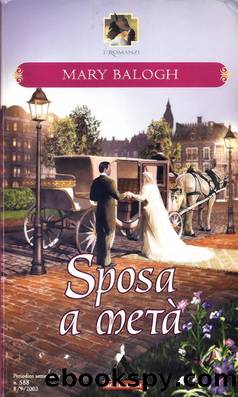 sposa a meta' by mary balogh
